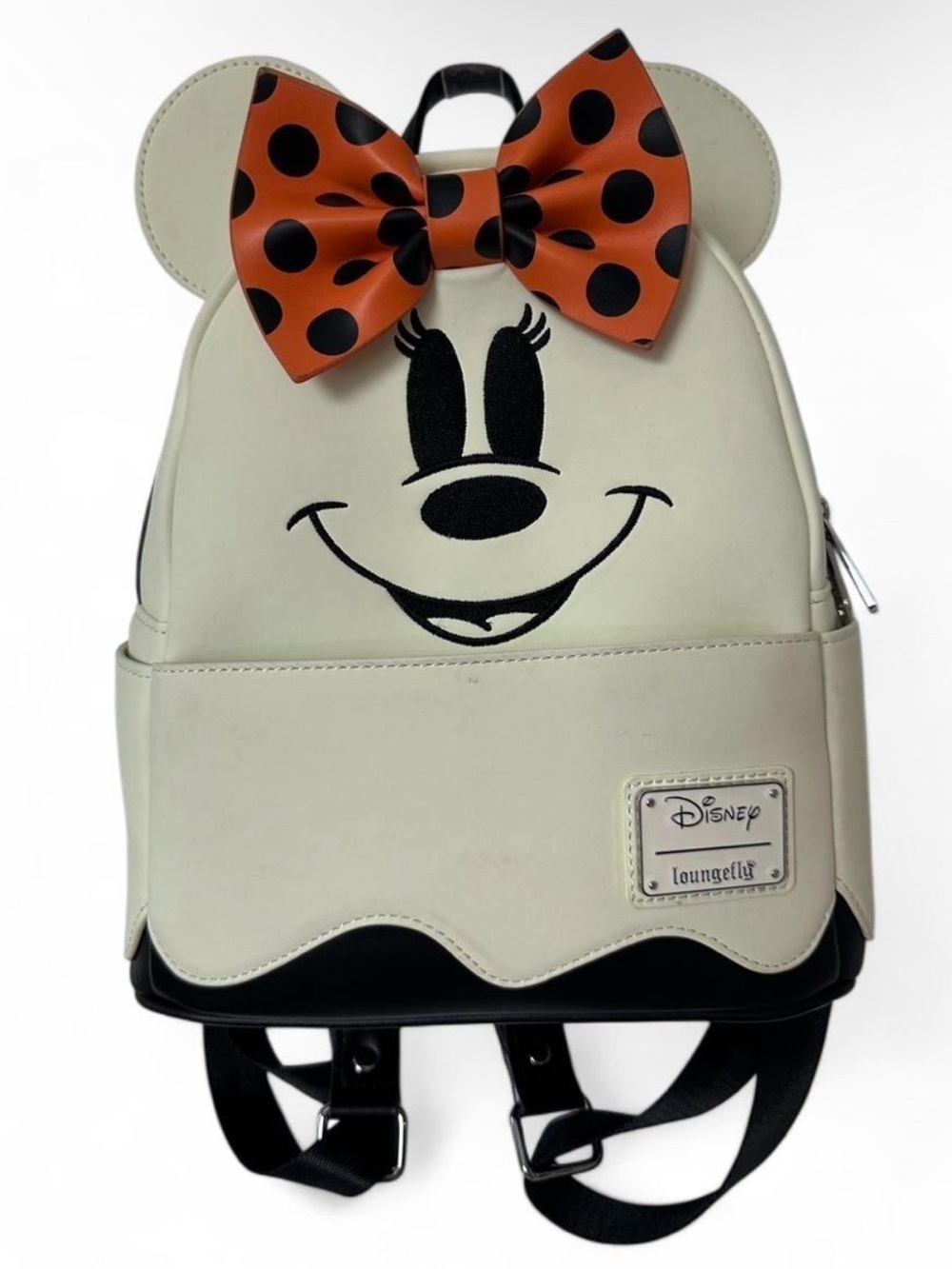 Disney x Loungefly Minnie Mouse Ghost Glow-In-The-Band Mini Backpack